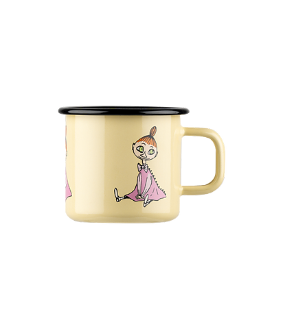 Emalj mugg 3,7dl Mymble, gul