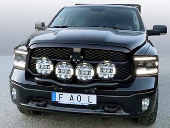 Q-LIGHT RAM 1500 (DS/Classic) 13- Frontbar for 4pcs aux. lights