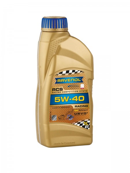 RAVENOL RCS Racing Competition Synto SAE 5W-40  1 Liters förpackning
