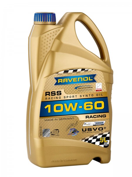 RAVENOL RSS SAE 10W-60 5 Liters förpackning
