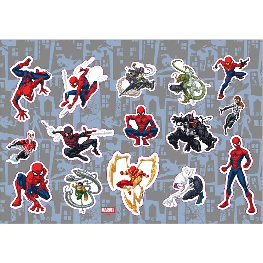 Spiderman Marvel Målarbok med Klistermärken - 2