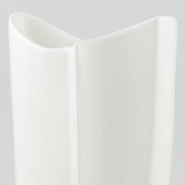 Pauli Partanen (Arabia 1980s) White Modern Vase 20 cm