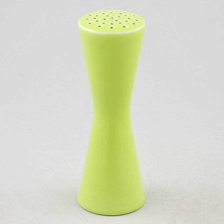 Stig Lindberg (Colorado 1955) Lime Green Sugar Shaker 14 cm (2)