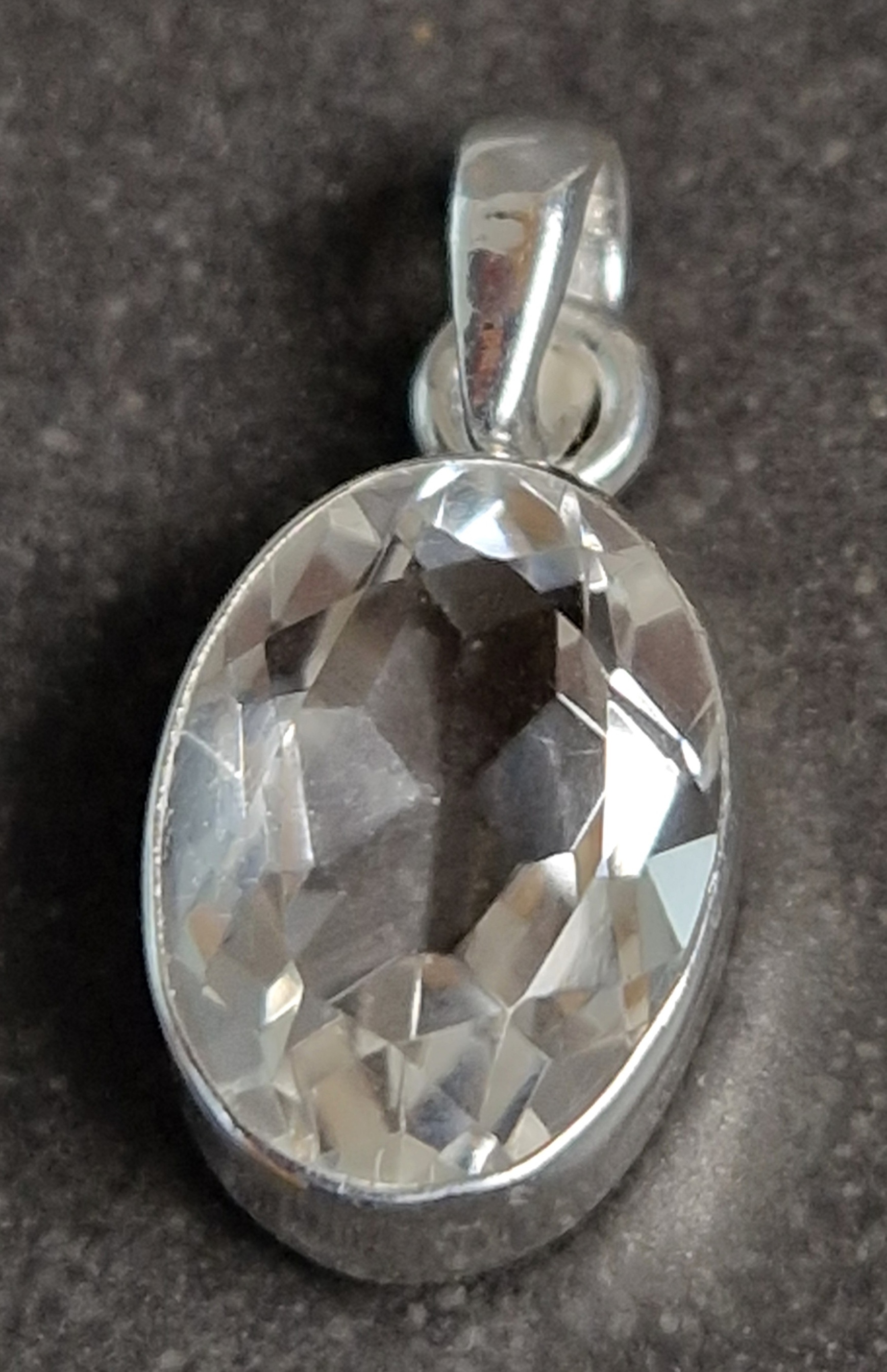 Silverhänge med Bergkristall - 2