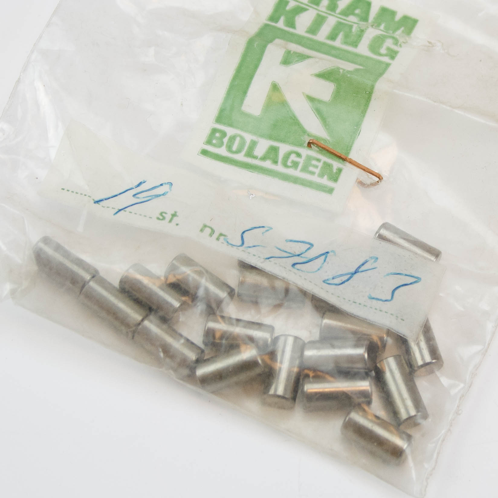 S7083 Lagersett 5x10 mm Vespa NOS 19 stk - 2