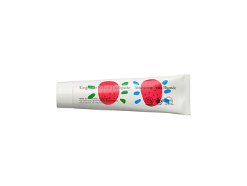  Tandkräm Jordgubb Barn Fluor 100ml,  Kingfisher