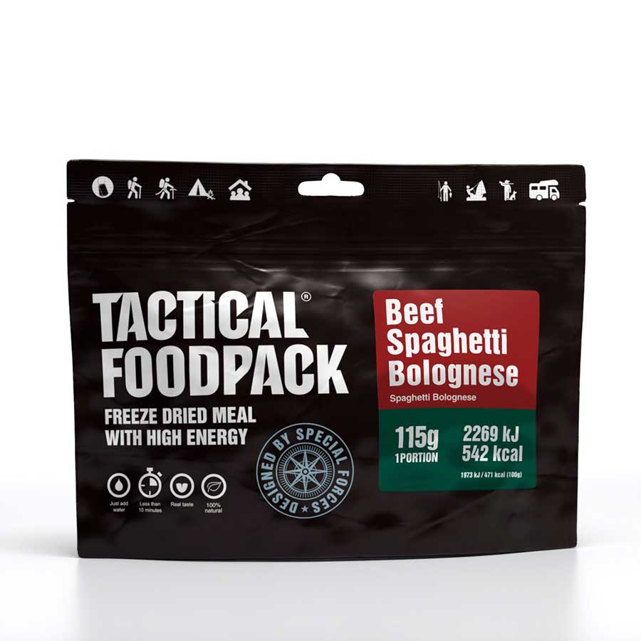 Tactical Foodpack Beef Spaghetti Bolognese