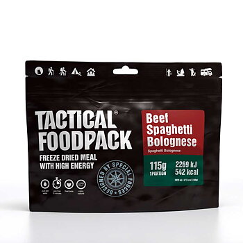 Tactical Foodpack Beef Spaghetti Bolognese