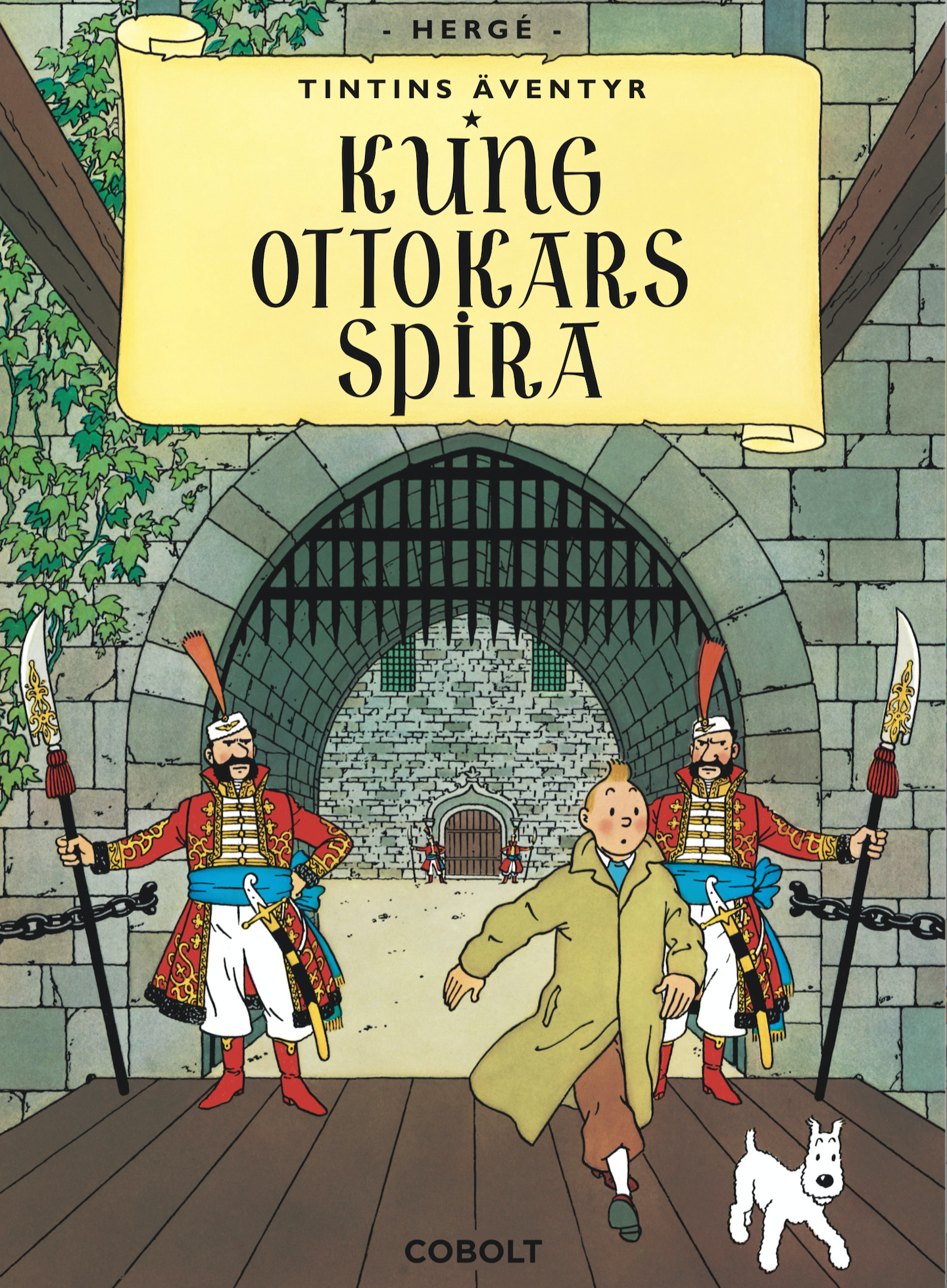 Tintin nr 8 Kung Ottokars spira Nyutgåva, Cobolt förlag