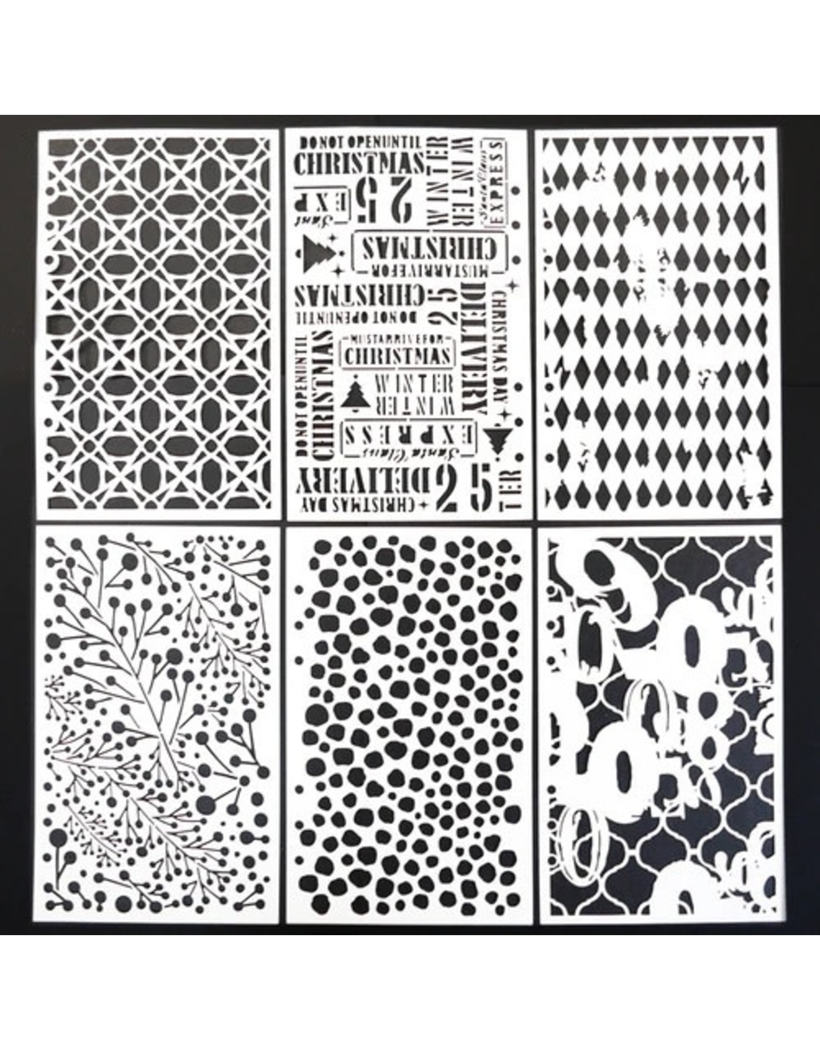 Elizabeth Craft - Planner Stencil 3