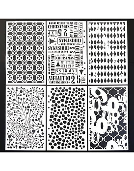 Elizabeth Craft - Planner Stencil 3
