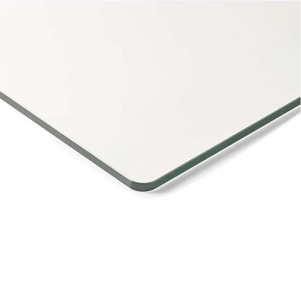 Spider Coffe table Top Ø90 cm/Square base /glass- Quickship - Package deal - 4