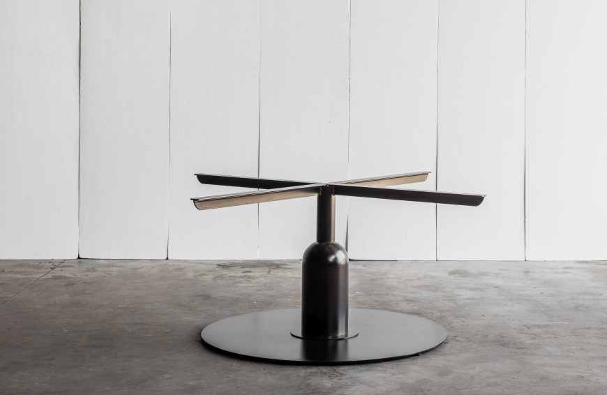 Bistrobord UNDERREDE -  APOLLO  Max Ø85 cm - 8