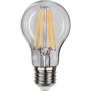 STAR TRADING LEDlampa E27  A60 Clear 3-step klickDim