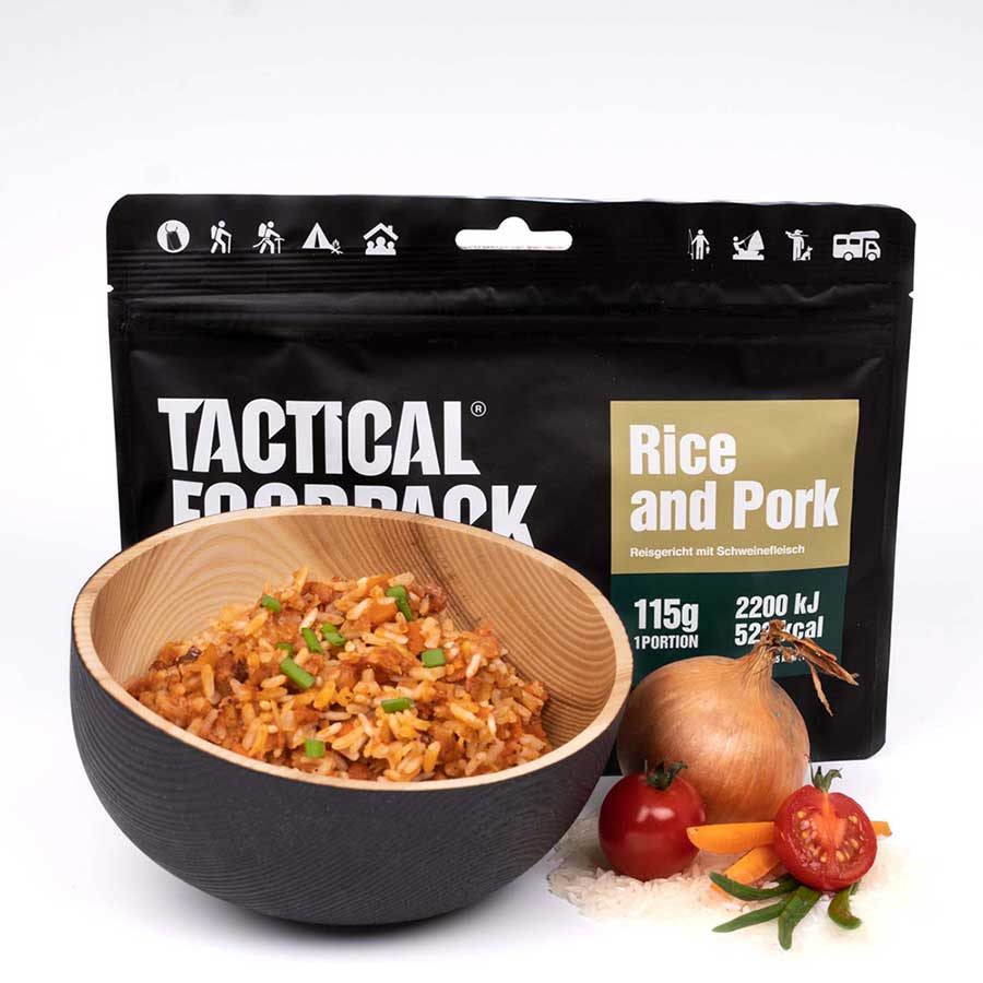 Tactical Foodpack Rice and Pork - 2