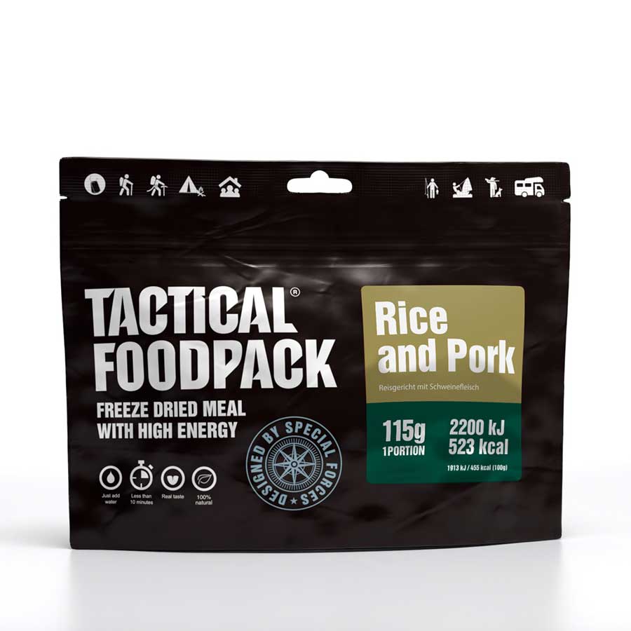 Tactical Foodpack Rice and Pork