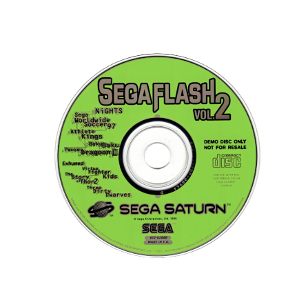 Sega Flash Vol 2 - Saturn