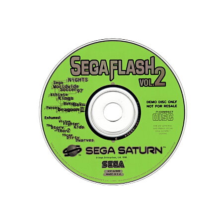 Sega Flash Vol 2 - Saturn