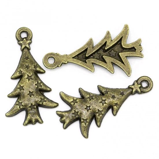 Berlock  jul - Mönstrad gran Brons - 2