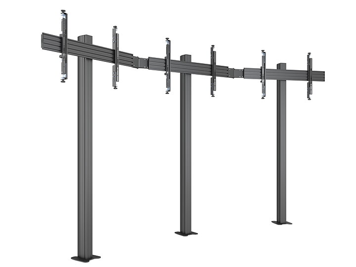 M Pro Series – Video Wall Floormount MBFMC3X1U VESA 800