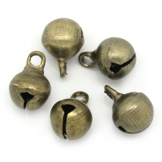 Charm -Bell Bronze 6mm