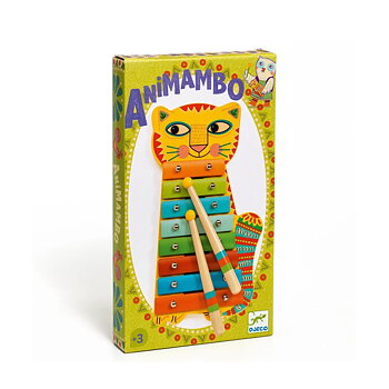 Metallofon katt Animambo