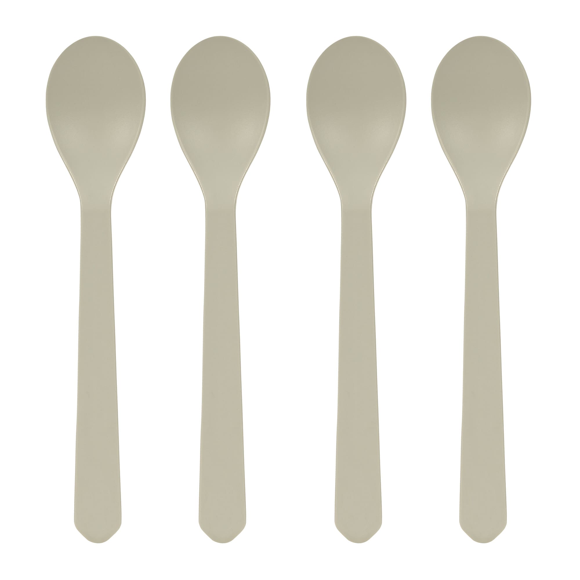 Lässig Spoon Set 4 pcs Geo Warm Grey