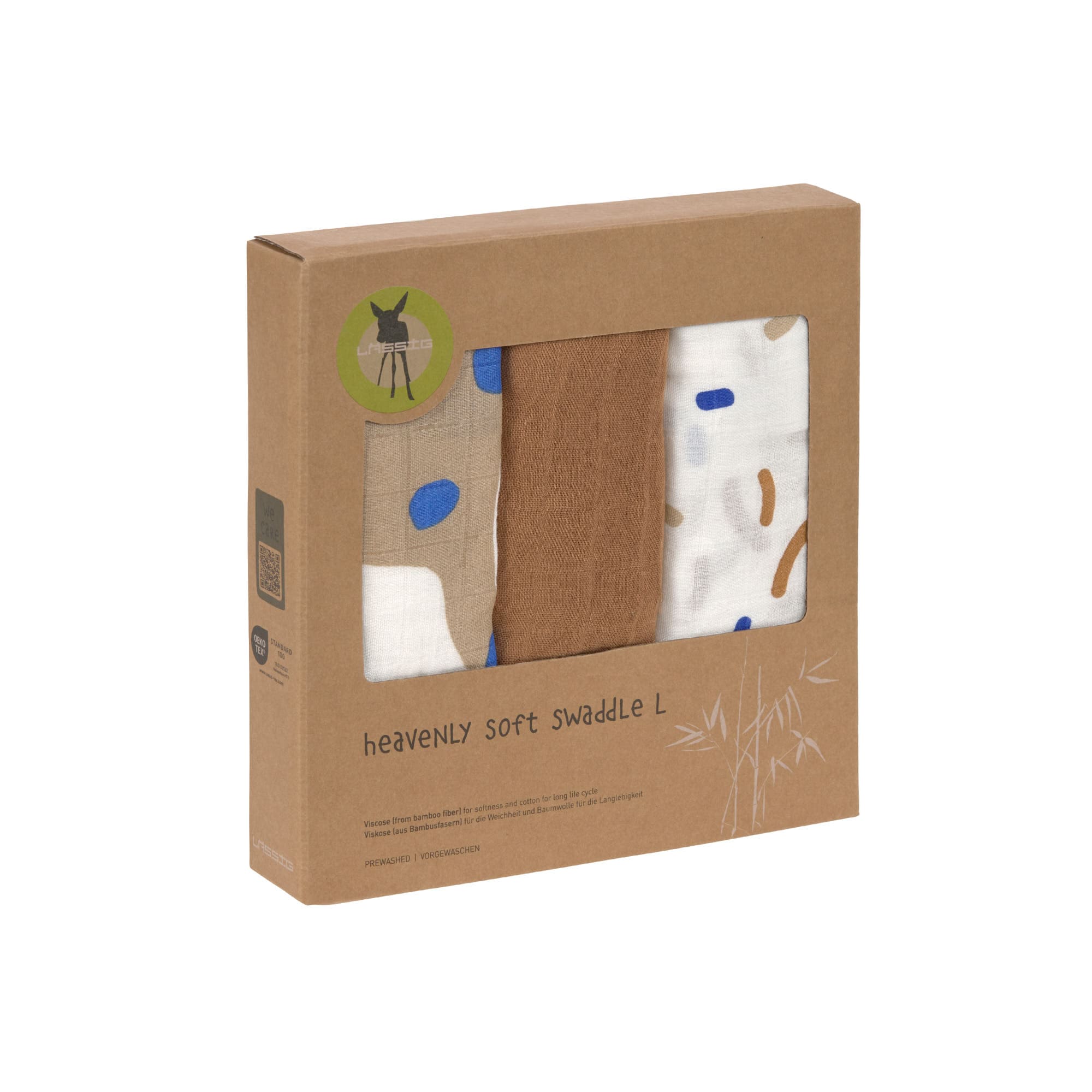 Lässig Heavenly soft Swaddle L - Little Mateys Royal Blue - 14