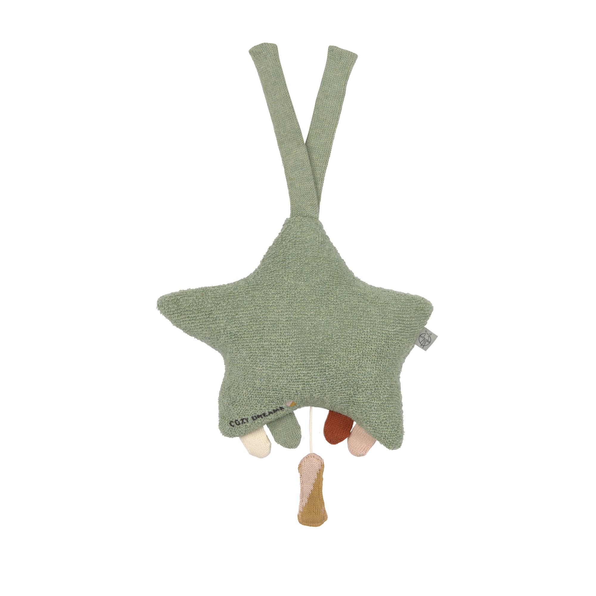 Lässig Knitted Musical Star Green