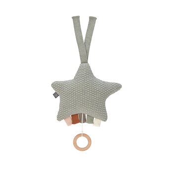 Lässig Knitted Musical Star Green