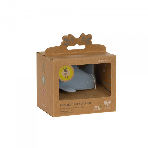 Lässig Bath Toy Natural Rubber Shark - 3