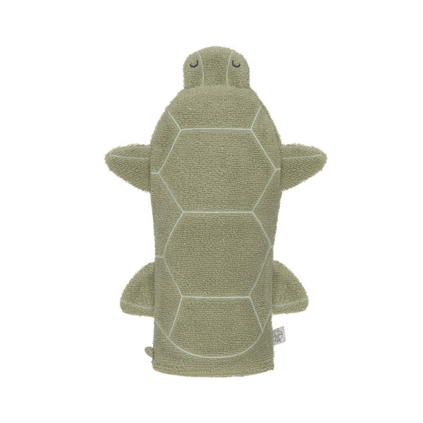 Lässig Play Wash Glove GOTS Turtle