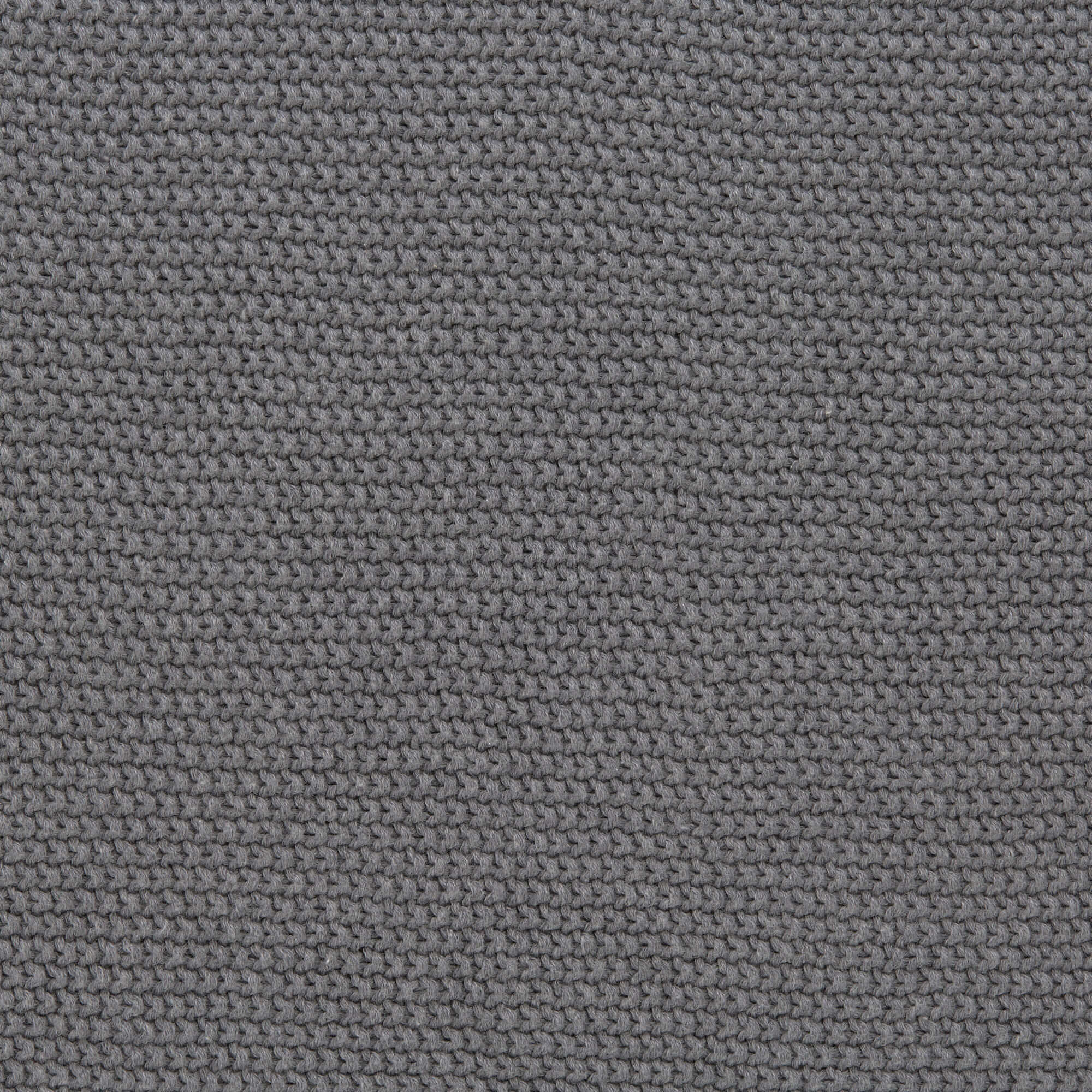 Lässig Knitted Blanket GOTS for Baby Seat Anthracite - 6