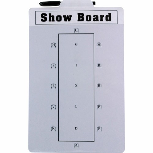 Showboard dressur læringsbrett 20x60 og 20x40 bane - 3
