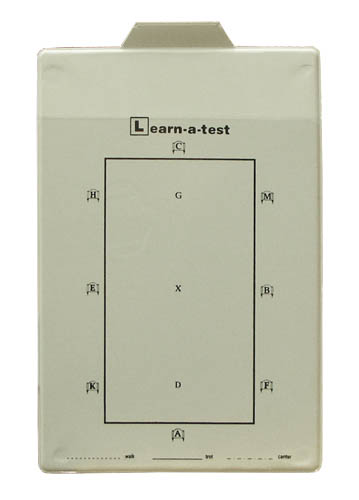 Showboard dressur læringsbrett 20x60 og 20x40 bane