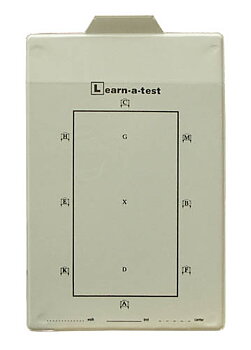 Showboard dressur læringsbrett 20x60 og 20x40 bane