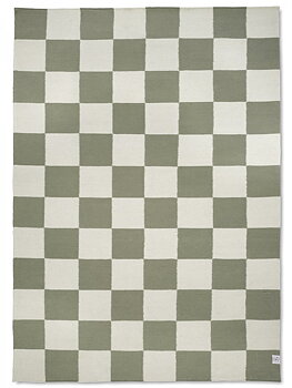 Squares Vit/Grön 200x300cm