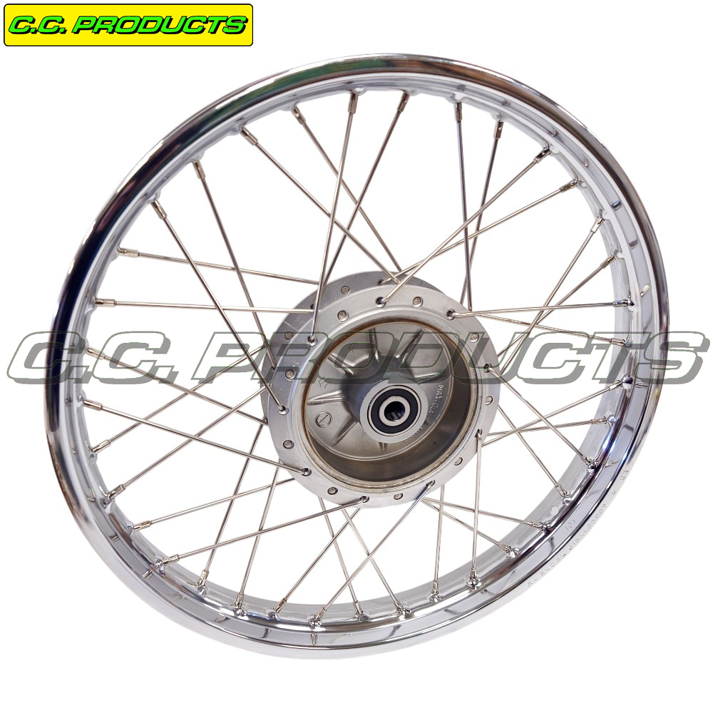 Spoke Set Suzuki GN 125 18-inch 82-94 Rear wheel - 3