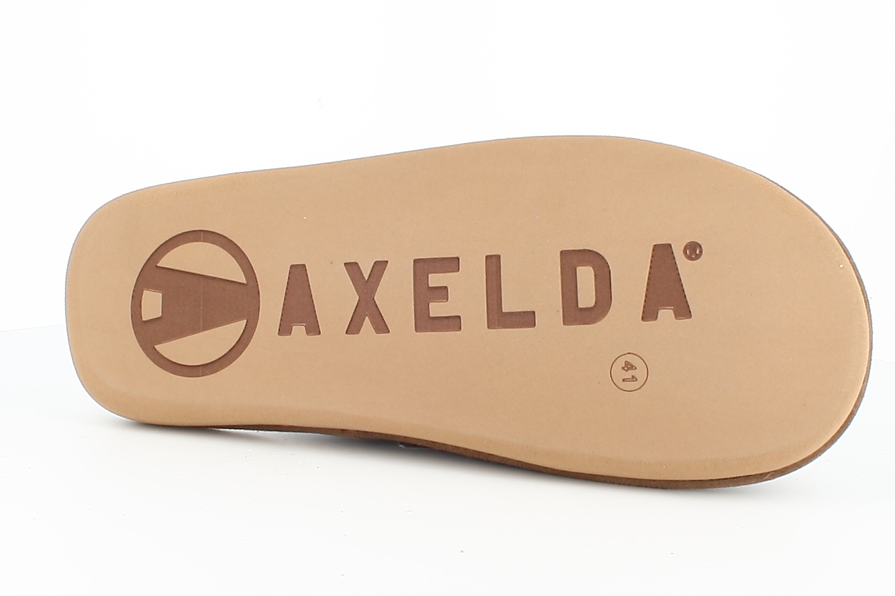Axelda Malaga Herrtoffel Chestnut - 5