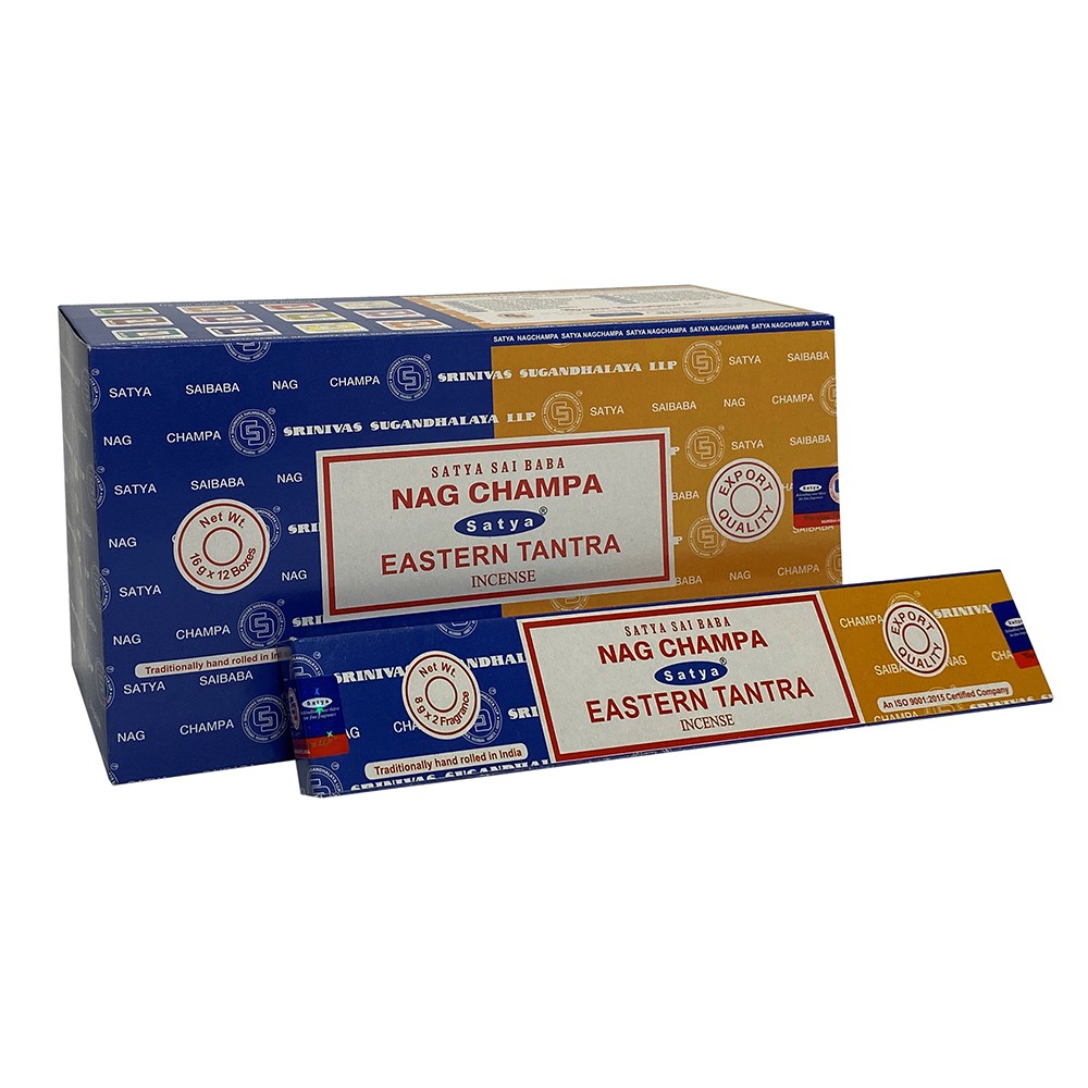  Nag Champa/ Eastern Tantra  combo Rökelse paket - 16gm