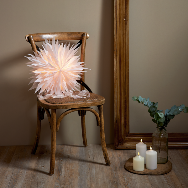 STAR TRADING Pappersstjärna Dis Vit 45 cm - 2