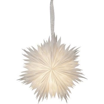 STAR TRADING Pappersstjärna Dis Vit 45 cm