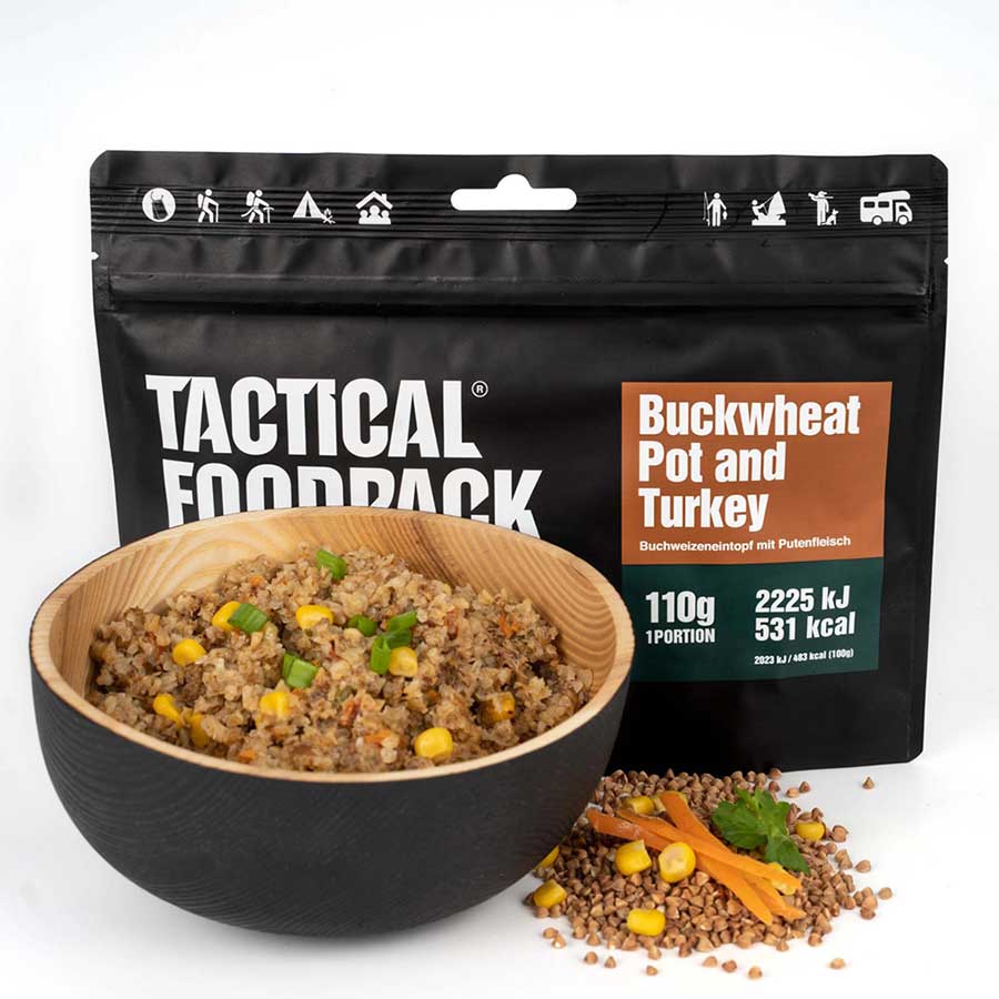 Tactical Foodpack Buckwheat pot and turkey - 2