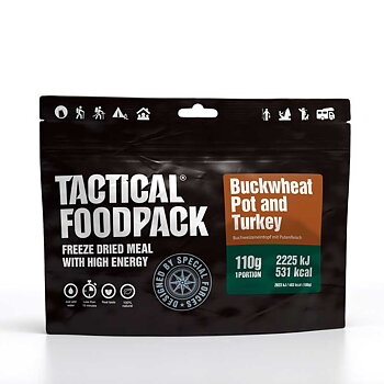 Tactical Foodpack Buckwheat pot and turkey