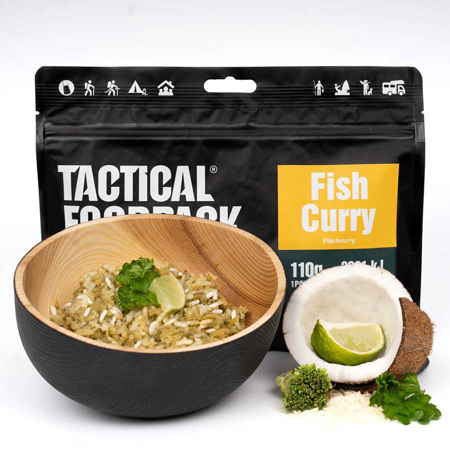 Tactical Foodpack Fish Curry and Rice - 2