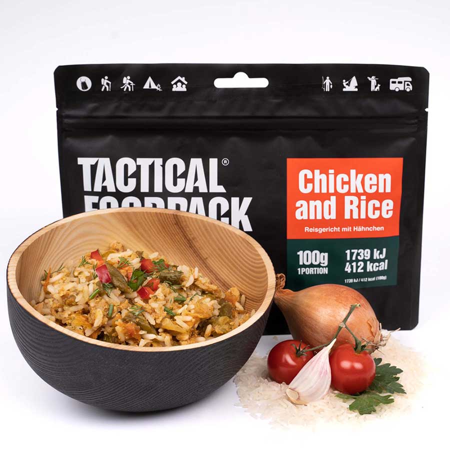 Tactical Foodpack Chicken and Rice - 2