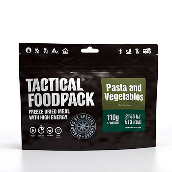 Tactical Foodpack Pasta and Vegetables