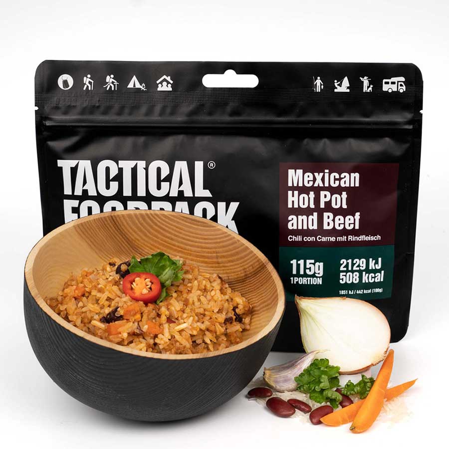 Tactical Foodpack Mexican Hot Pot and Beef - 2