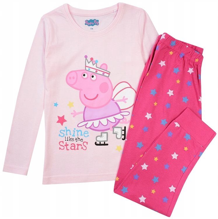 Greta Gris Pyjamas Med Långärmad