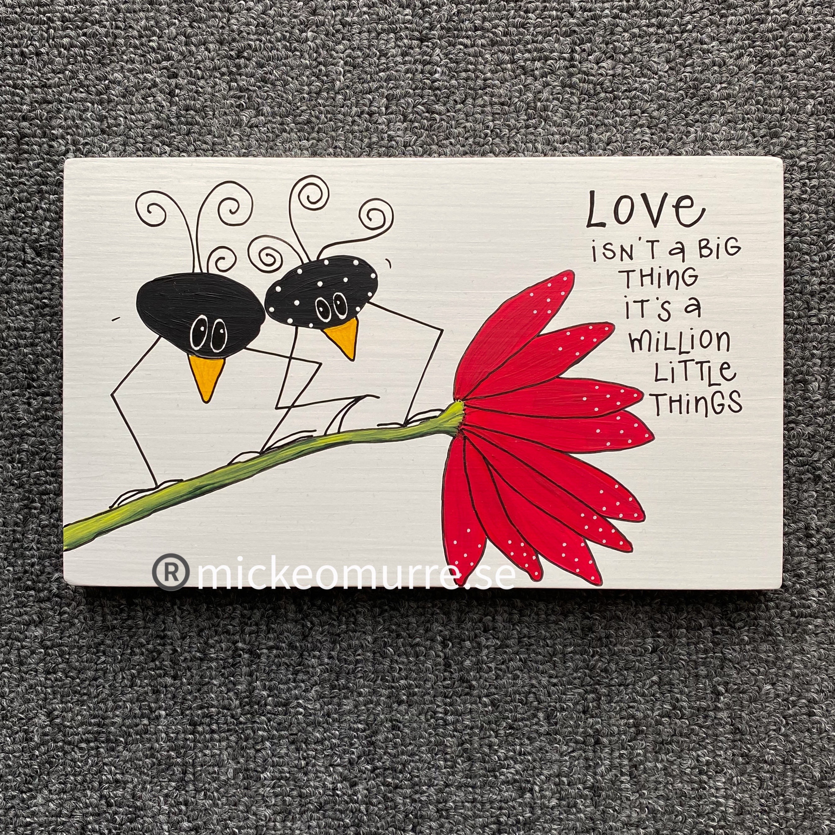 Love isn’t a big thing it’s a million little things
